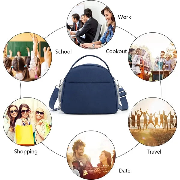 Insulated Lunch Bag With Shoulder Strap