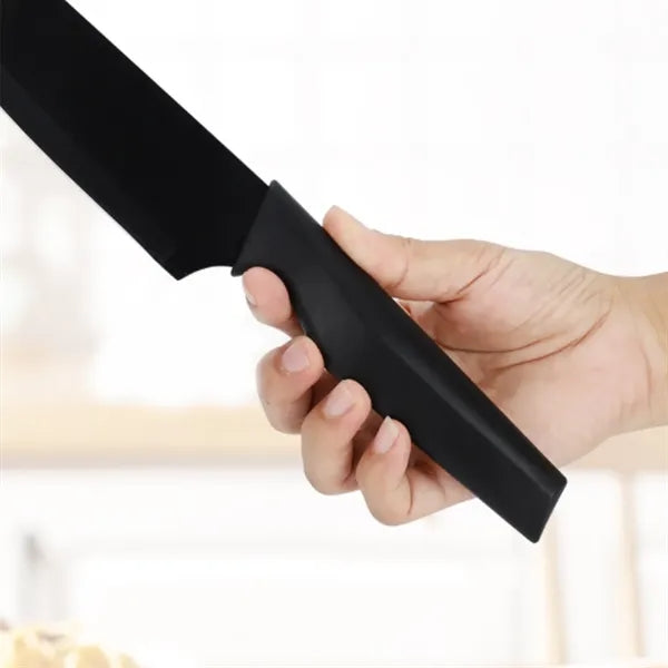 Kitchen Knife Set w/ Wooden Holder