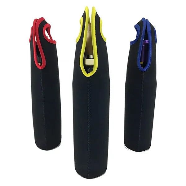 Insulated Cooler Bag Neoprene Wine Bottle Sleeve