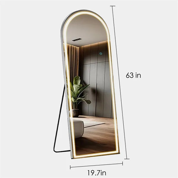 LED Touchscreen Full-Length Mirror