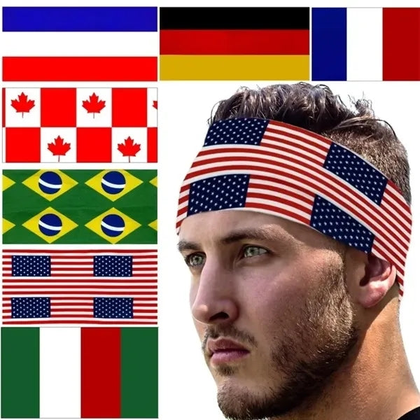 Flag Headbands for Sports