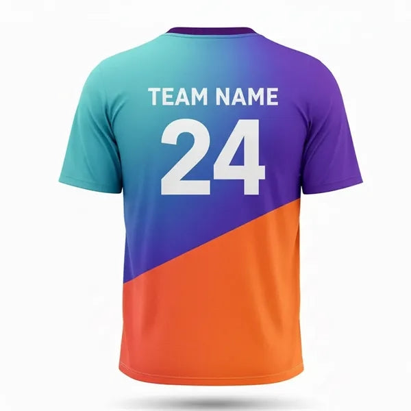 Sublimated Bird Eye Mesh Short Sleeve Stylish T-Shirt