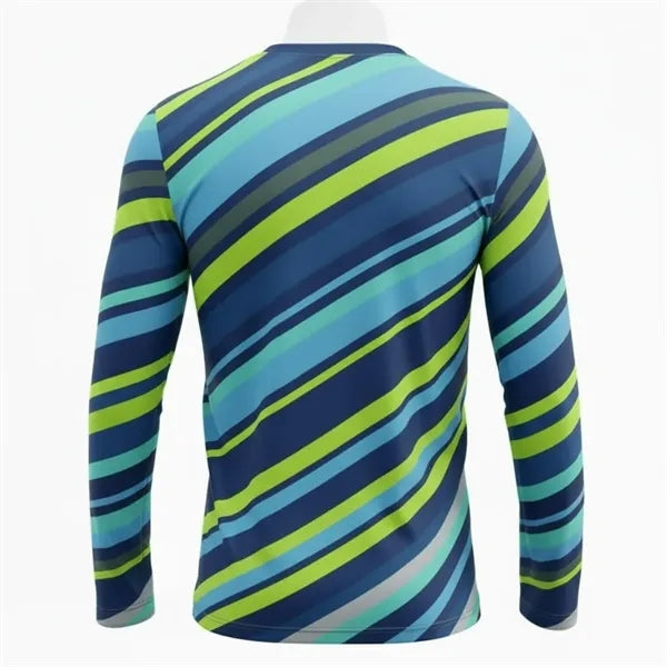 Long Sleeve T-Shirt Sublimation UPF Mesh