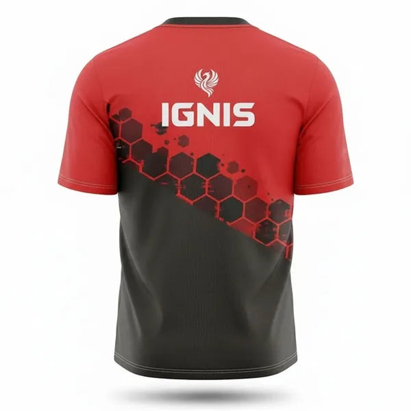 Unisex Full Color 150G Pinhole Mesh Short Sleeve T-Shirt