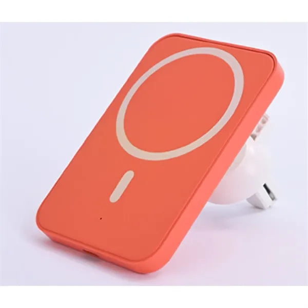 15W Portable Magnetic Phone Holder Wireless Fast Charger Car