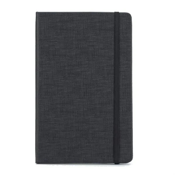 Journal With Fabric Cover 5.7" X 8.4"