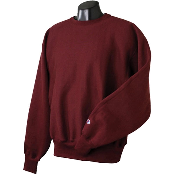 Champion 12 oz Reverse Weave Fleece Crew - Dark/Color
