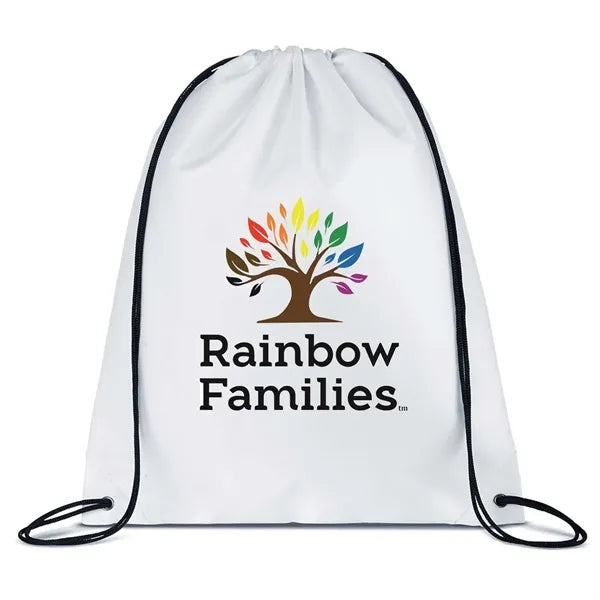 Full Color Drawstring Cinch up Backpack