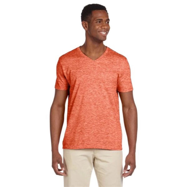 Gildan Adult Softstyle 4.5 oz. V-Neck T-Shirt - Dark/Colors