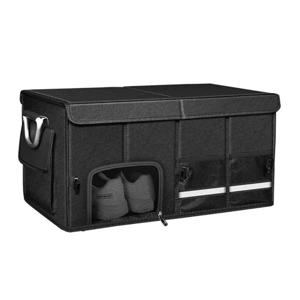 Collapsible Waterproof Multi Compartment Car Trunk Organizer