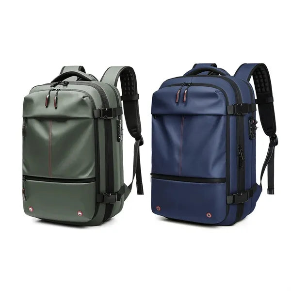 60L Expandable Vacuum Compression Backpack with Pump