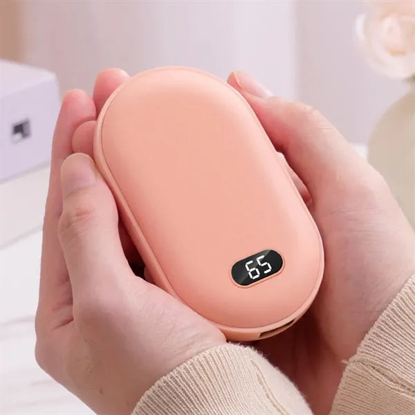 2-in-1 5000mAH Electric Portable Hand Warmer & Power Bank