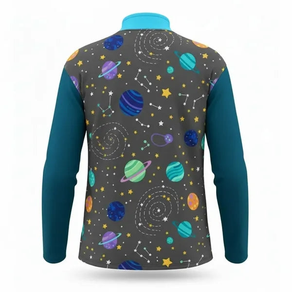 Full Color Unisex Quarter Zip Pullover