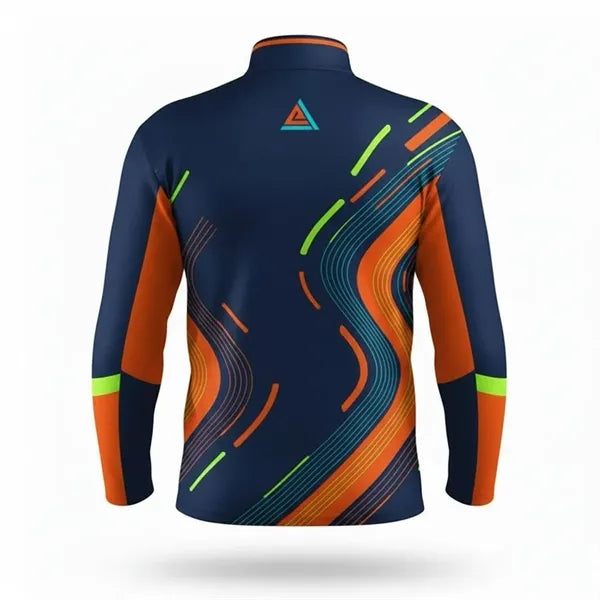 Sublimated Unisex Quarter Zip Pullover (Pique)