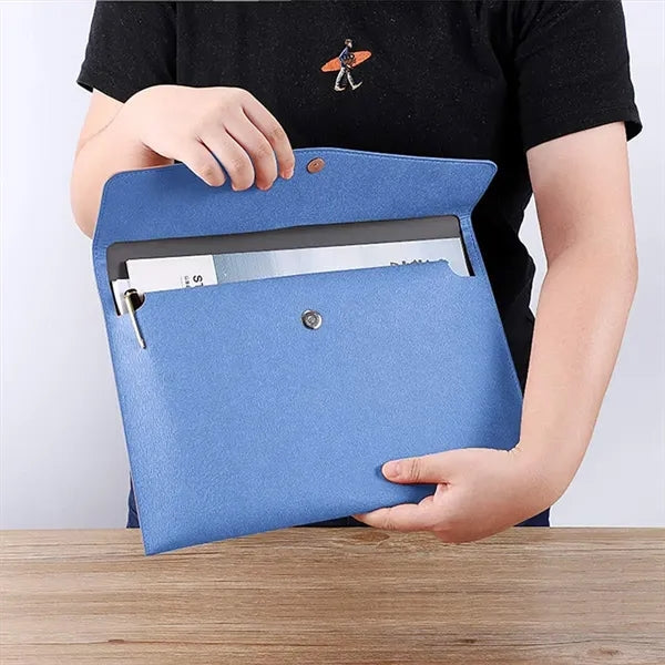 PU Leather A4 File Folder