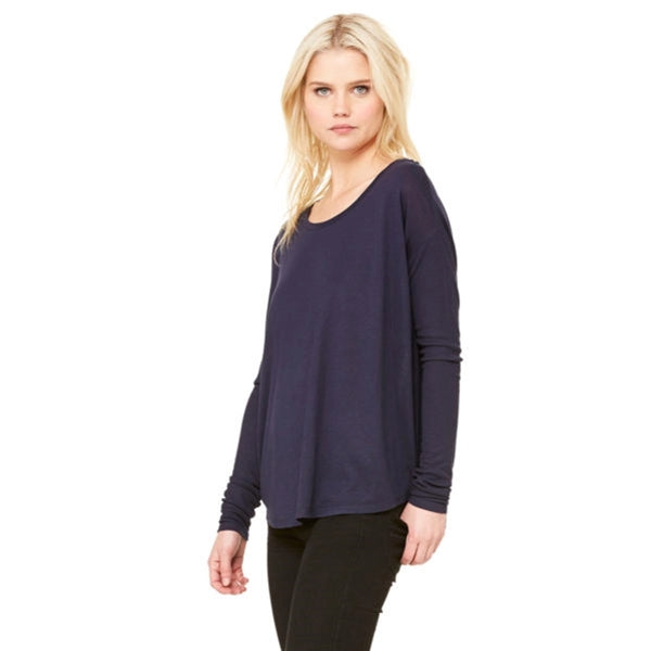 Bella + Canvas Ladies Flowy Long-Sleeve T-Shirt