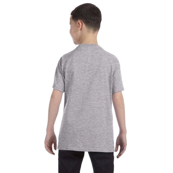 Gildan Youth Heavyweight Cotton Tee - Light/Heather