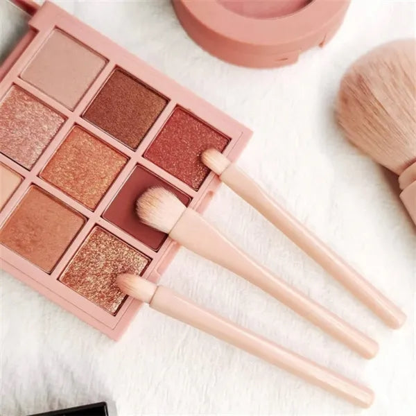 4 in 1 Portable Travel Makeup Brush Set