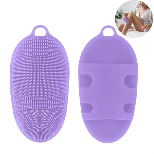 Silicone Bath Brush Scrubber Massager