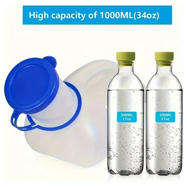 34 Oz Plastic Medical Unisex Urinal