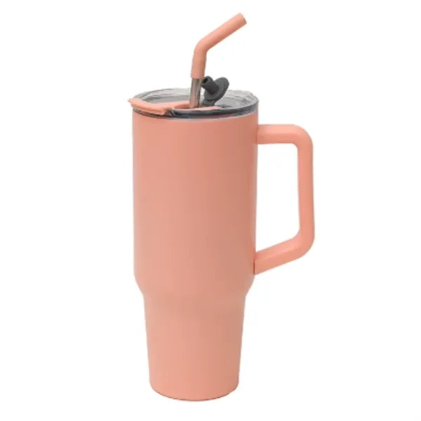 40oz Stainless Steel Triple Layer Insulated Travel Tumbler
