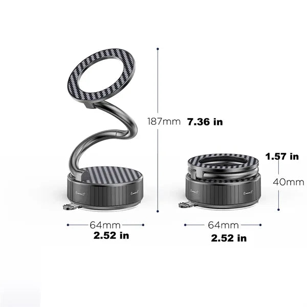 New Vacuum Magnetic Phone Holder Stand with Suction Cup
