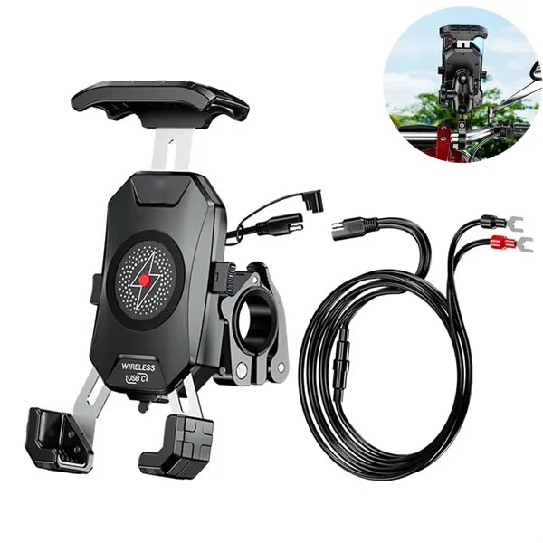360 Rotating Universal Motorcycle Bicycle Phone Holder