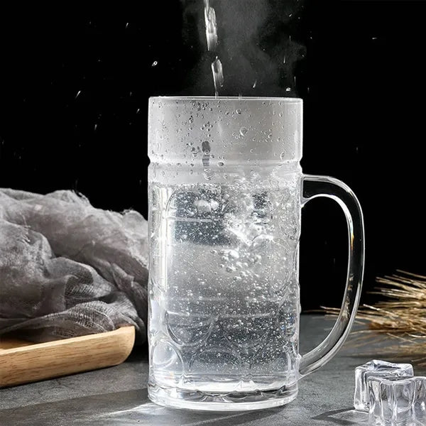 32 oz Clear Plastic Beer Mug
