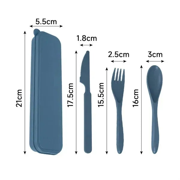 Wheat Straw Cutlery Utensil Set