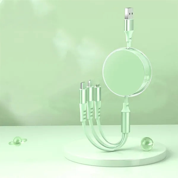 Portable Retractable Driving Charging Cable