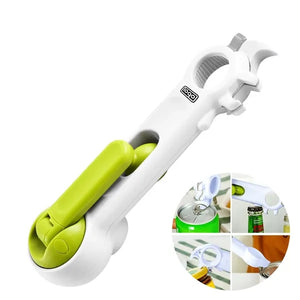 6 in 1 ABS Manual Can Opener