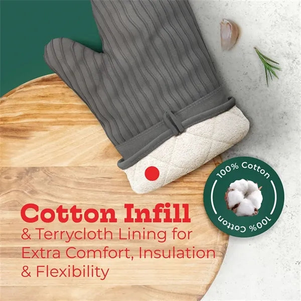 Heat-Resistant Oven Mitt