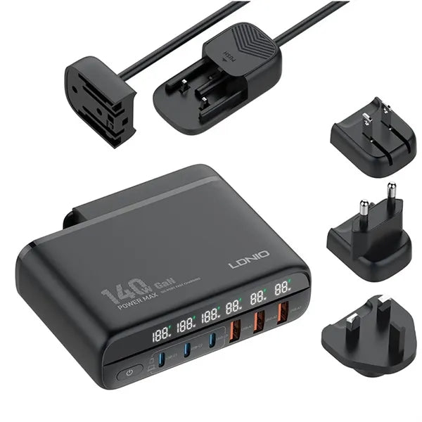 140w Gallium Nitride Multi-Port Super Fast Charger