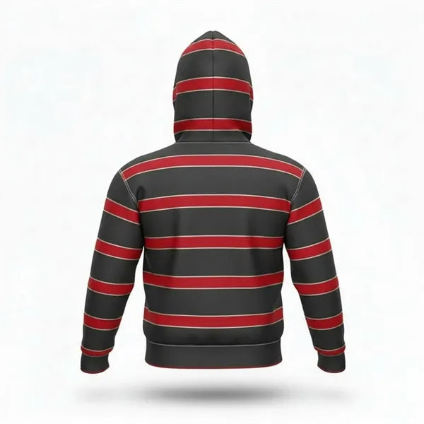 Sublimated Unisex Fleece Lined Cropped Hoodie