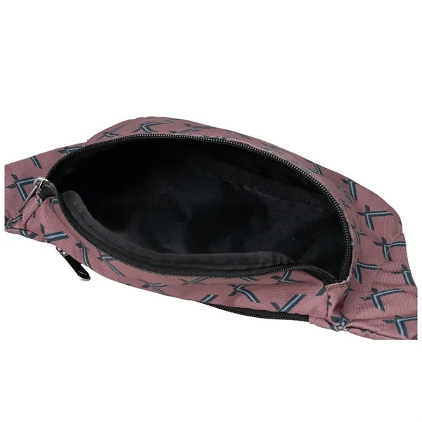 Sublimation 600D Waist Bag w/ 1 Pocket 13.4x6x3.75 in