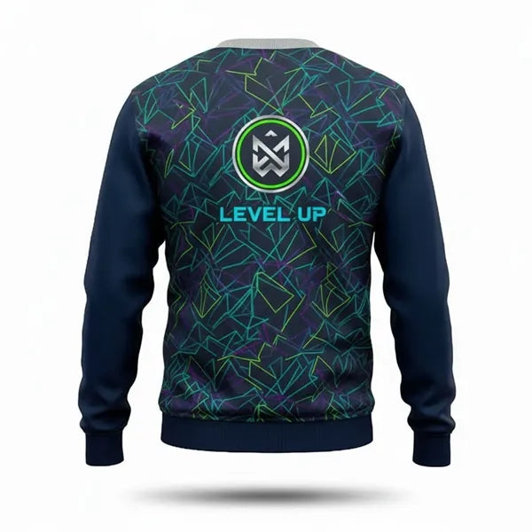 Sublimated Lightweight 250G Scuba Knit Sweatshirt