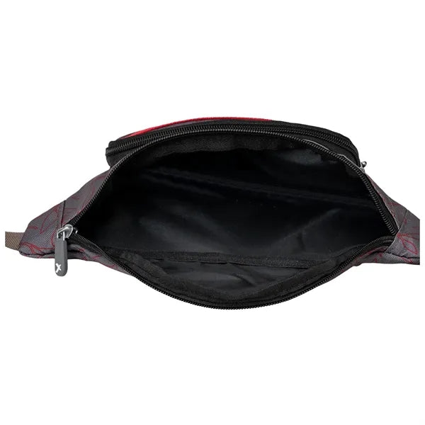 Sublimation Waist Bag w/ 2 Pockets 11x3x5 in