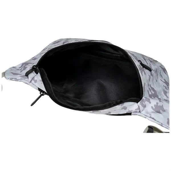 Sublimation 600D Boxy Waist Bag w/ 3 Pockets 13.4x6x3.75 in