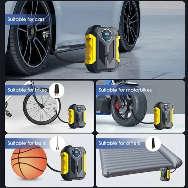 Digital Display Pointer Car Tire Air Pump