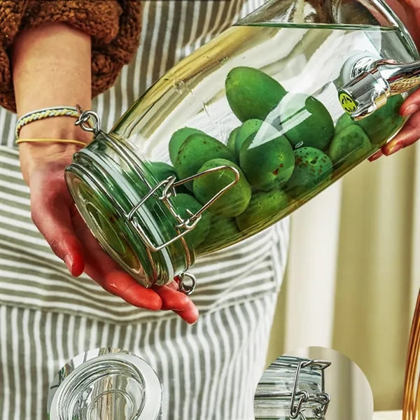 170oz Glass Jar with Tap