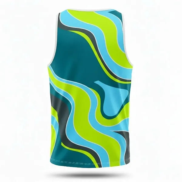 Unisex Mesh Classic Performance Tank Top Full Color