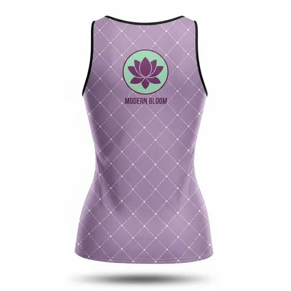 Women's Spandex Interlock Performance Tank Top Sublimated
