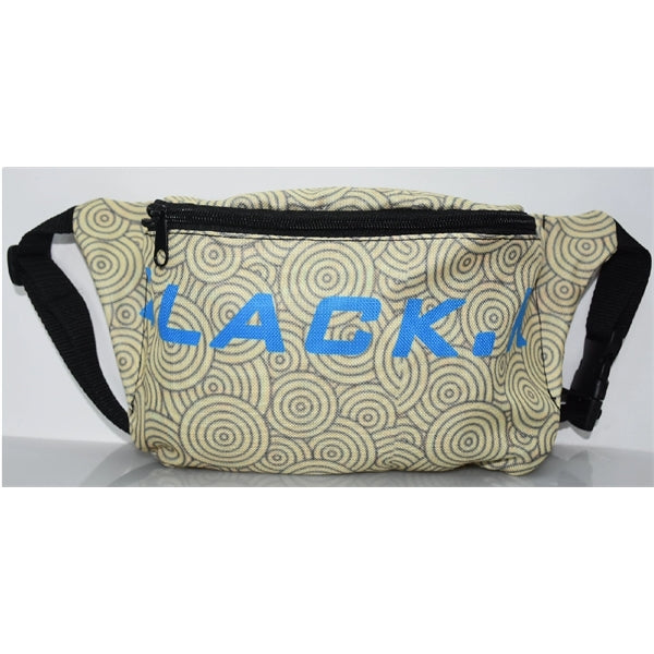 Sublimation full color waist sports bag (13.4" X 6" X 3.75")