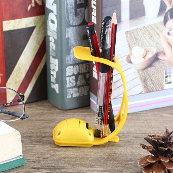 LED Bookmark Reading Light Pen Phone Holder