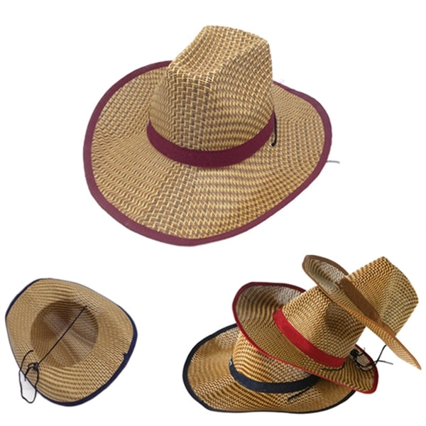 Summer Cowboy Straw Hat