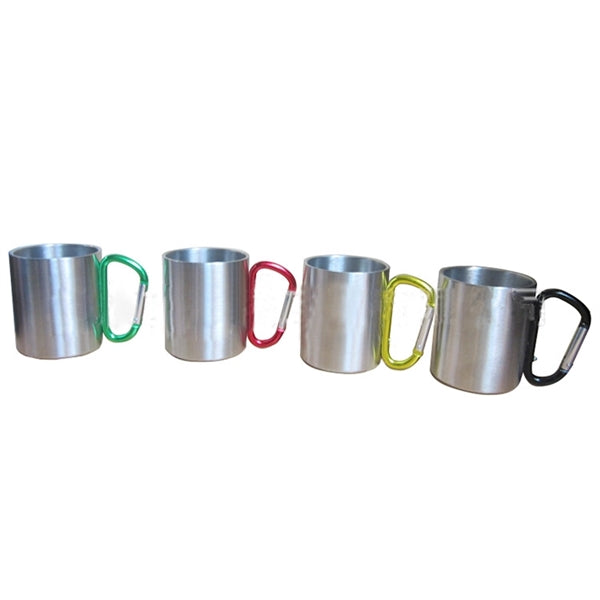 Stainless Steel Carabiner Portable Drinking Cup