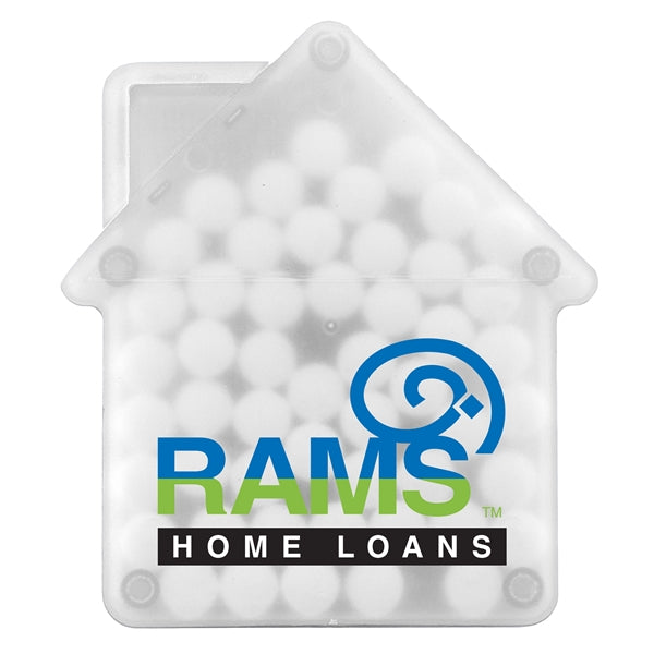House Shaped Credit Card Mints