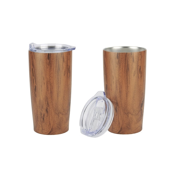 20 oz. Wood Tone Stainless Steel Tumbler