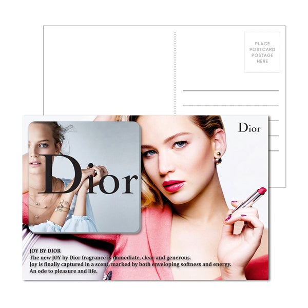 Post Card with Full Color Coaster - Round or Square 1/32"