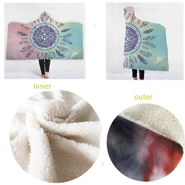 Hooded Blanket Cloak